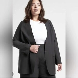 NEW Athleta Black Avenue Blazer size 26